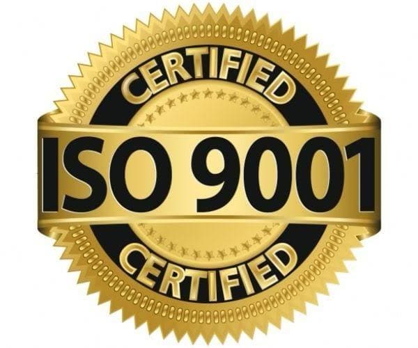 ISO 9001 Badge